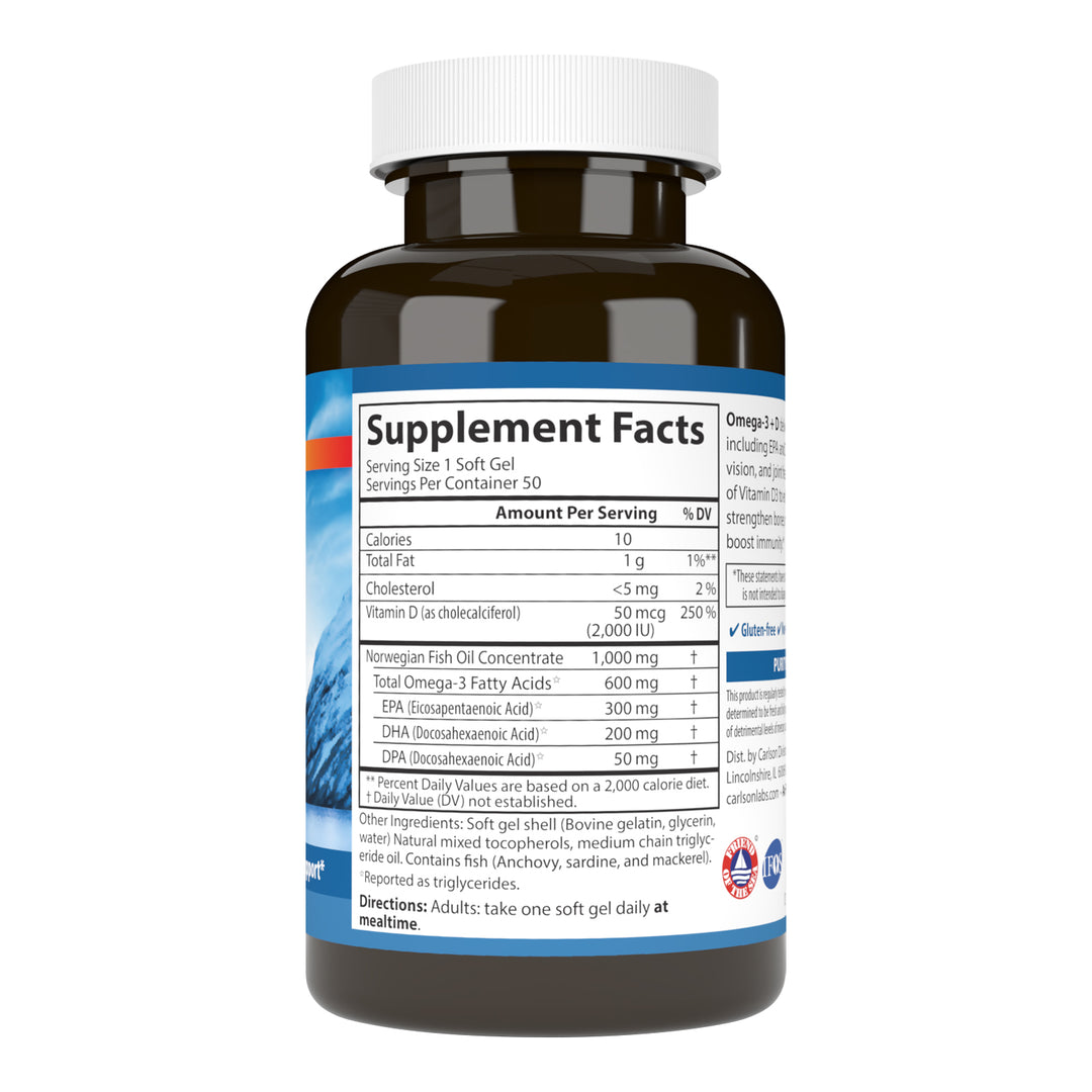 Omega-3 + D