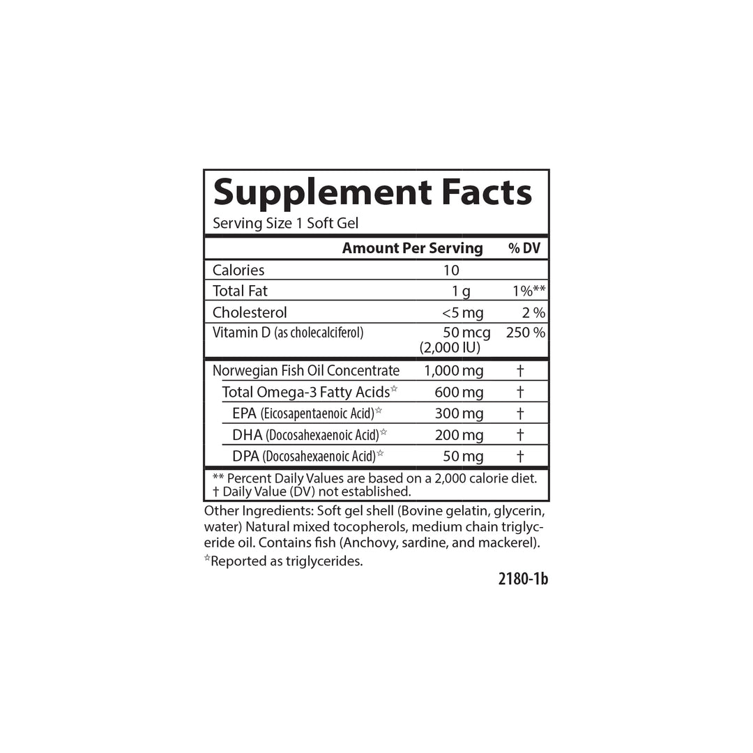 Omega-3 + D