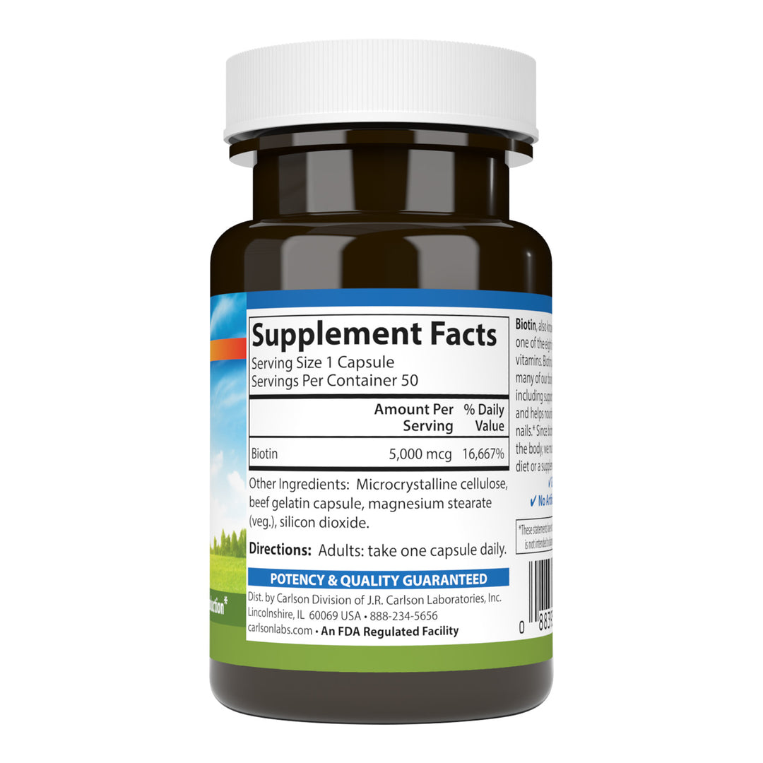 Biotin 5,000 mcg
