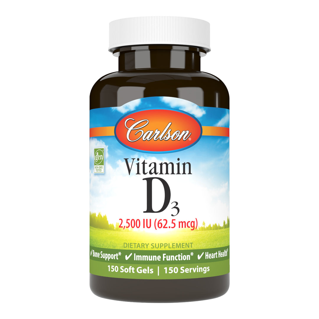Vitamin D3 2,500 IU (62.5 mcg)