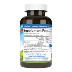 Vitamin D3 2,500 IU (62.5 mcg)