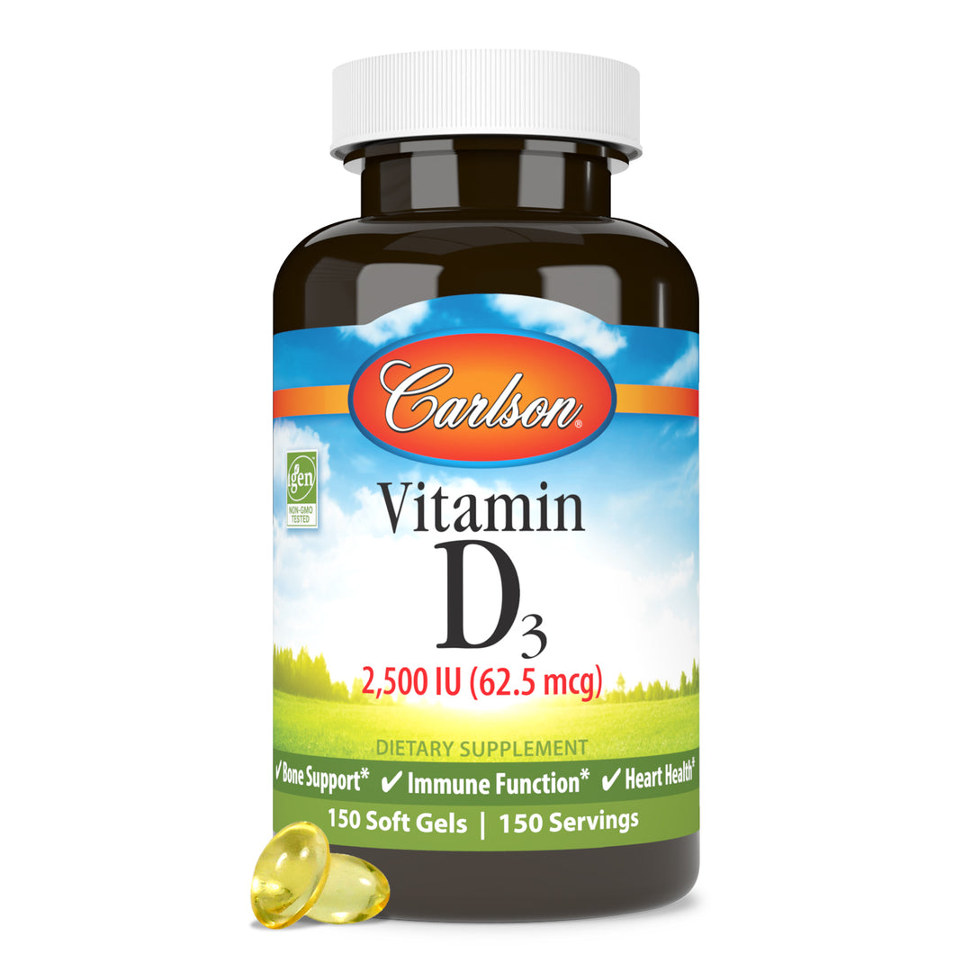 Vitamin D3 2,500 IU (62.5 mcg)