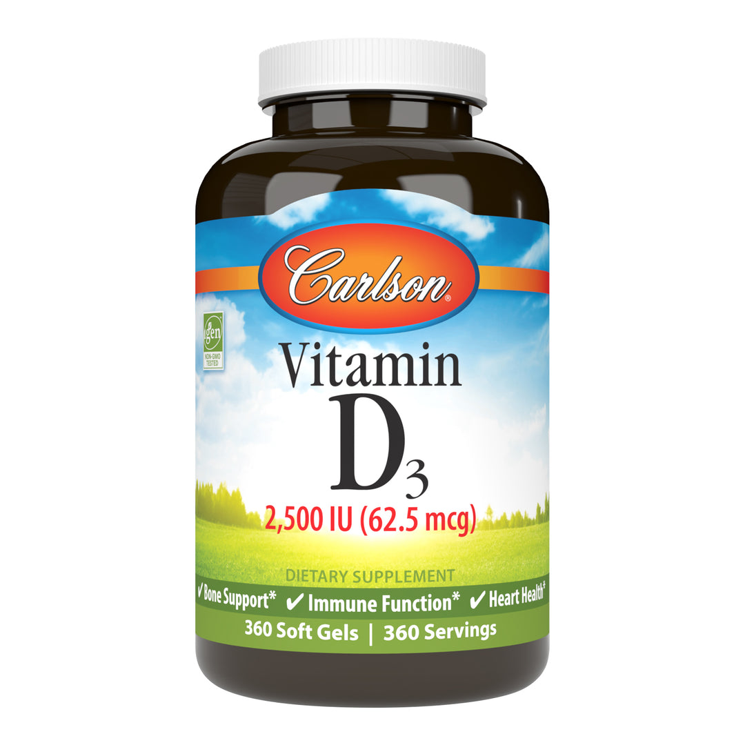 Vitamin D3 2,500 IU (62.5 mcg)