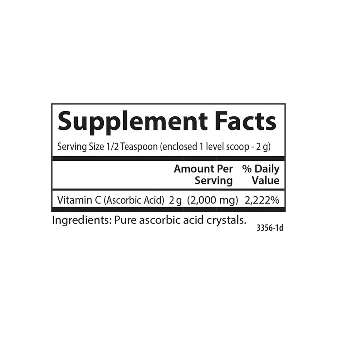 Vitamin C Crystals, Non-GMO