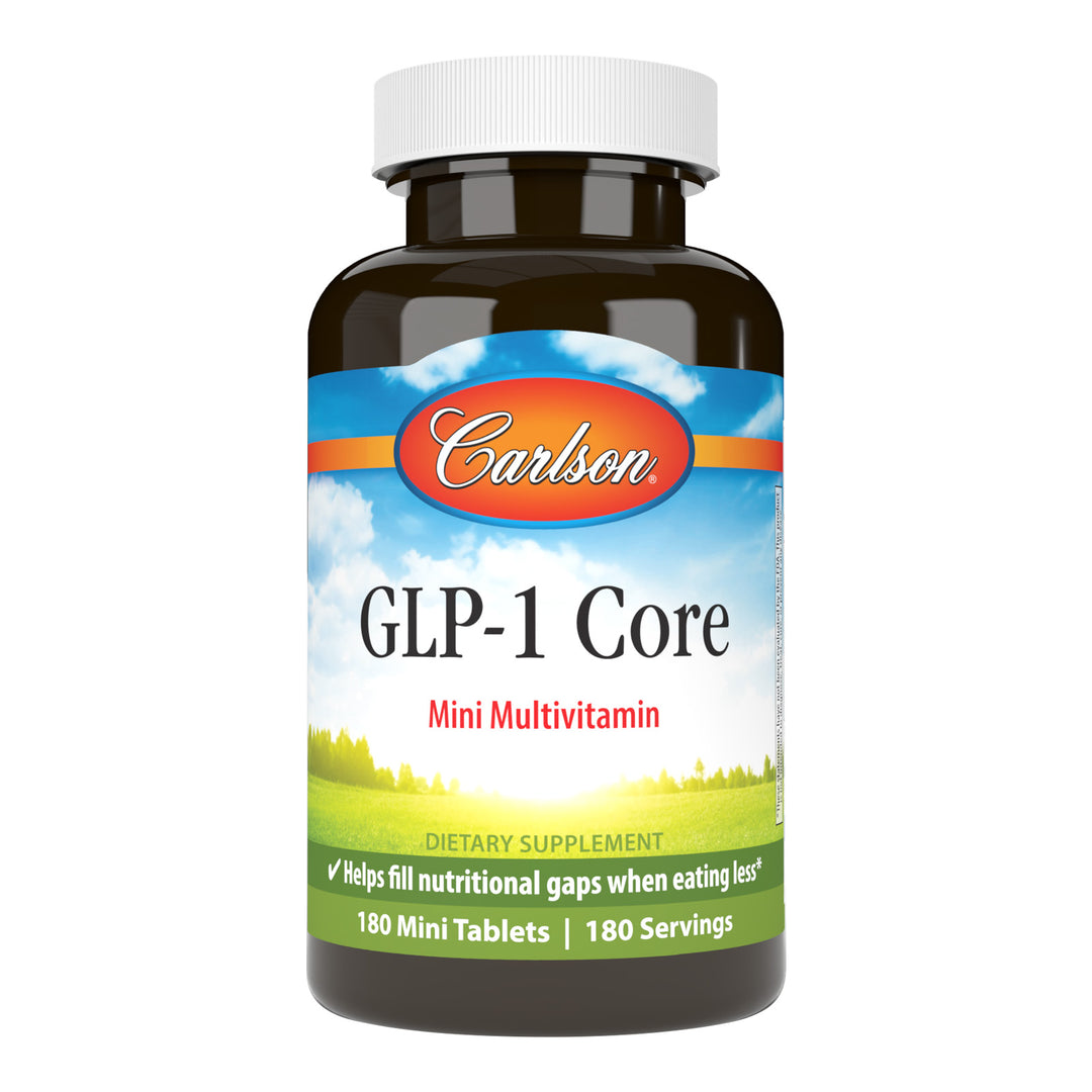 GLP-1 Core delivers important vitamins and minerals in a small, easy-to-swallow tablet to promote optimal wellness. mini vitamins, mini multivitamin, small multivitamins
