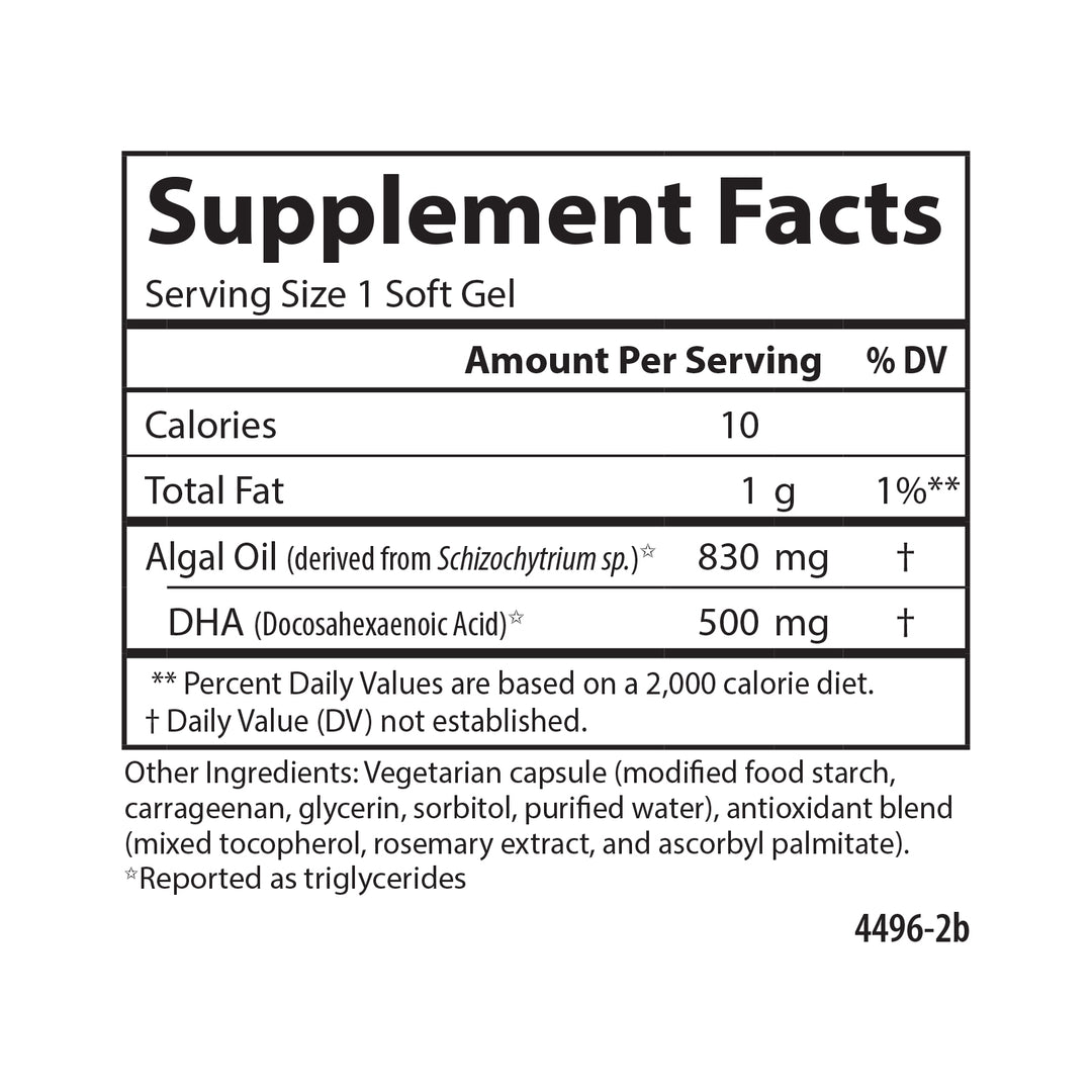 Vegetarian Prenatal DHA