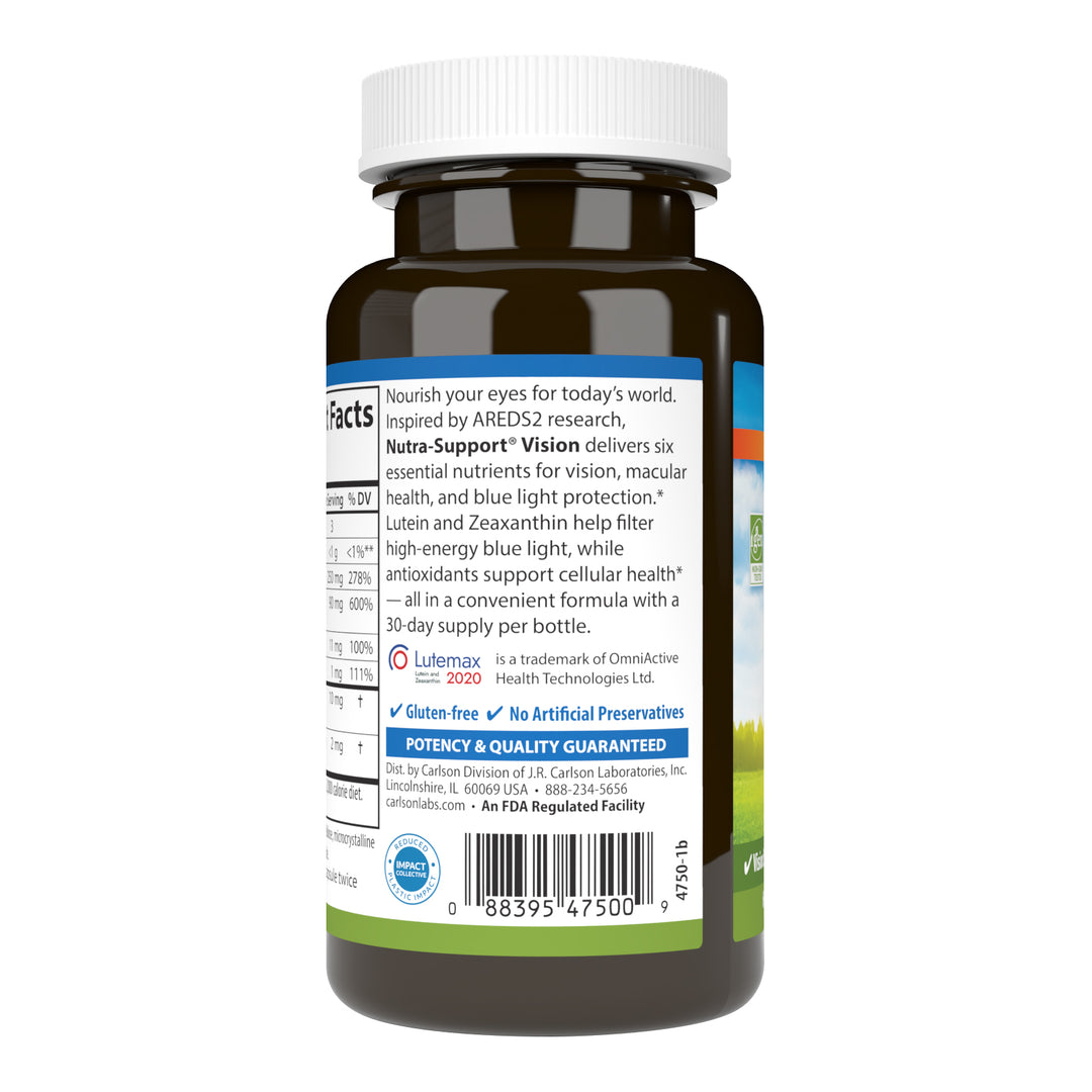 Vision Support | Macular Health | and Blue Light Defense