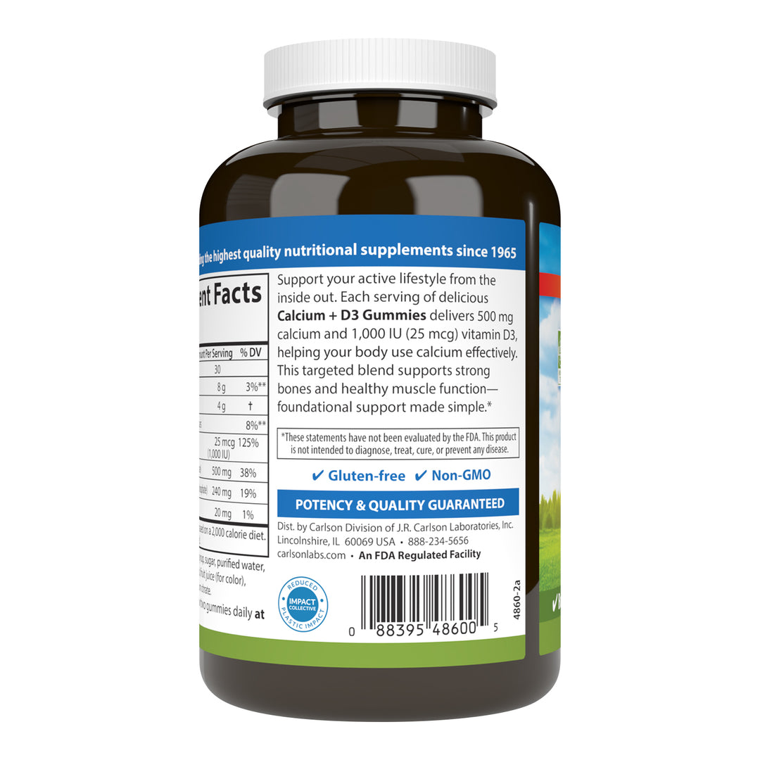 Calcium + Vitamin D3 Gummies