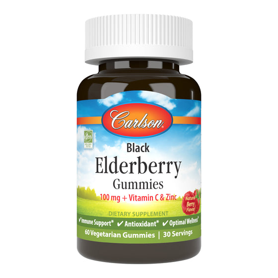  Black elderberries have a high concentration of beneficial flavonoids, called anthocyanins. Anthocyanins give the berry its deep color and are recognized as powerful antioxidants that support healthy immune function.  sku_4880-UPC