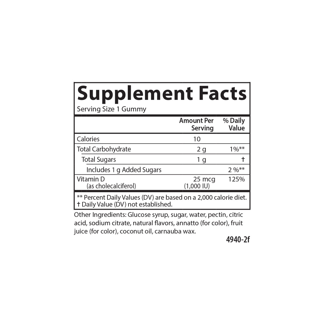 Vitamin D3 Gummies