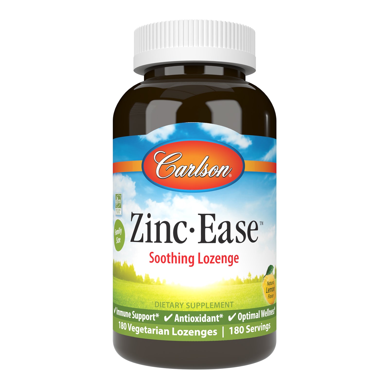 Zinc Ease | Soothing Lemon Lozenges | Immune Support