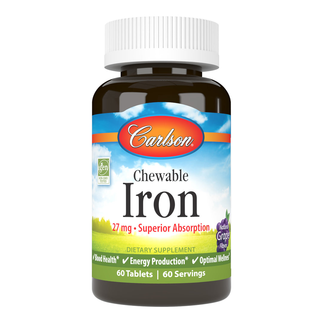 Chewable Iron, Grape