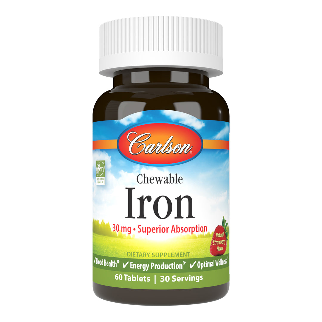 Chewable Iron, Strawberry