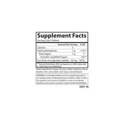 Chewable Iron, Strawberry