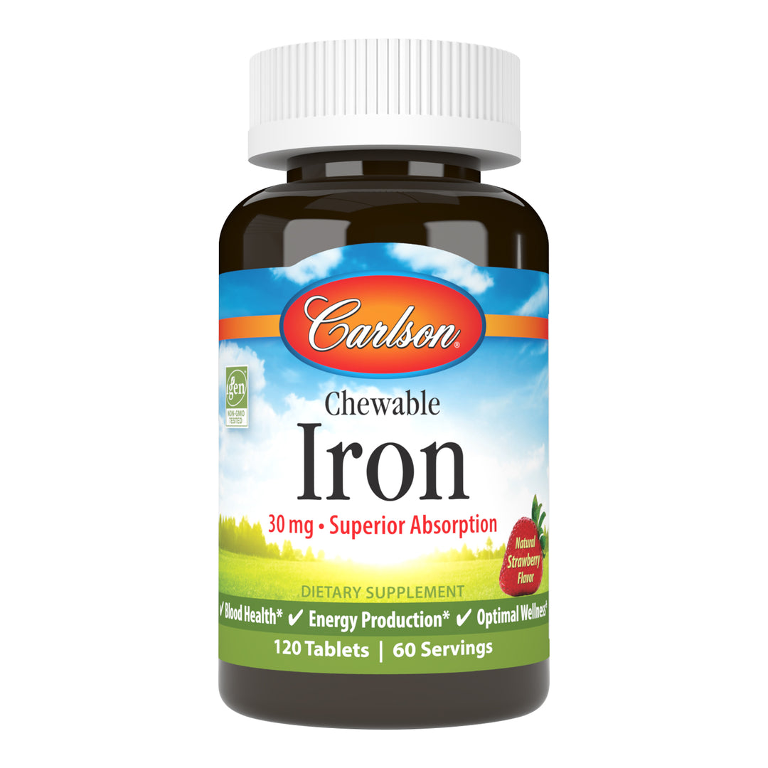 Chewable Iron, Strawberry