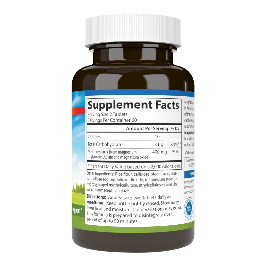 Chelated Magnesium Glycinate 400 mg