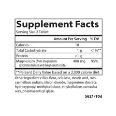 Buffered Magnesium Glycinate 400 mg