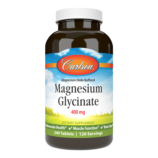Chelated Magnesium Glycinate contains magnesium bound to the amino acid glycine to promote optimal absorption. carlson magnesium glycinate, magnesium glycinate 400 mg benefits, chelated magnesium glycinate