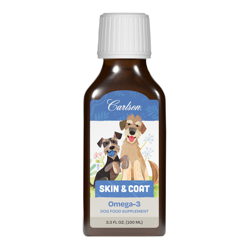 Our Skin &amp; Coat Liquid makes it easy to add omega-3 nutrition directly to your dog’s food. Sustainably sourced from wild&nbsp;caught fish, it provides EPA and DHA to help maintain normal skin hydration and coat softness while supporting whole-body wellness.