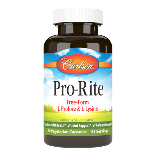 Pro-Rite provides 500 mg each of L-lysine and L-proline. sku_6871