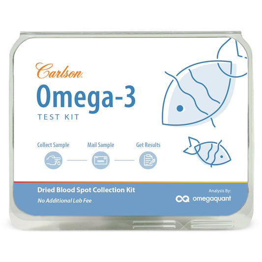 The Omega-3 Test measures the amount of omega-3 fatty acids (EPA and DHA) in red blood cell membranes. 