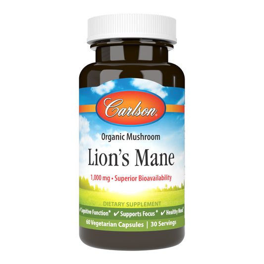 Lion's Mane, known as "the smart mushroom," are large, white mushrooms that resemble a lion's mane. They're rich in vitamins such as thiamine, riboflavin, and niacin and also provide minerals such as manganese, zinc, and potassium. lions mane mushroom benefits, lions mane mushroom supplements. 