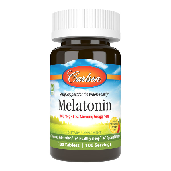 Sleep Better with 300 mcg Melatonin: Natural Sleep Aid