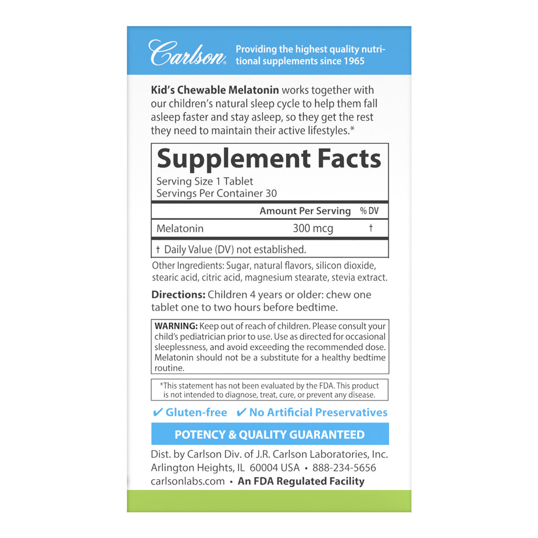 Kid's Chewable Melatonin