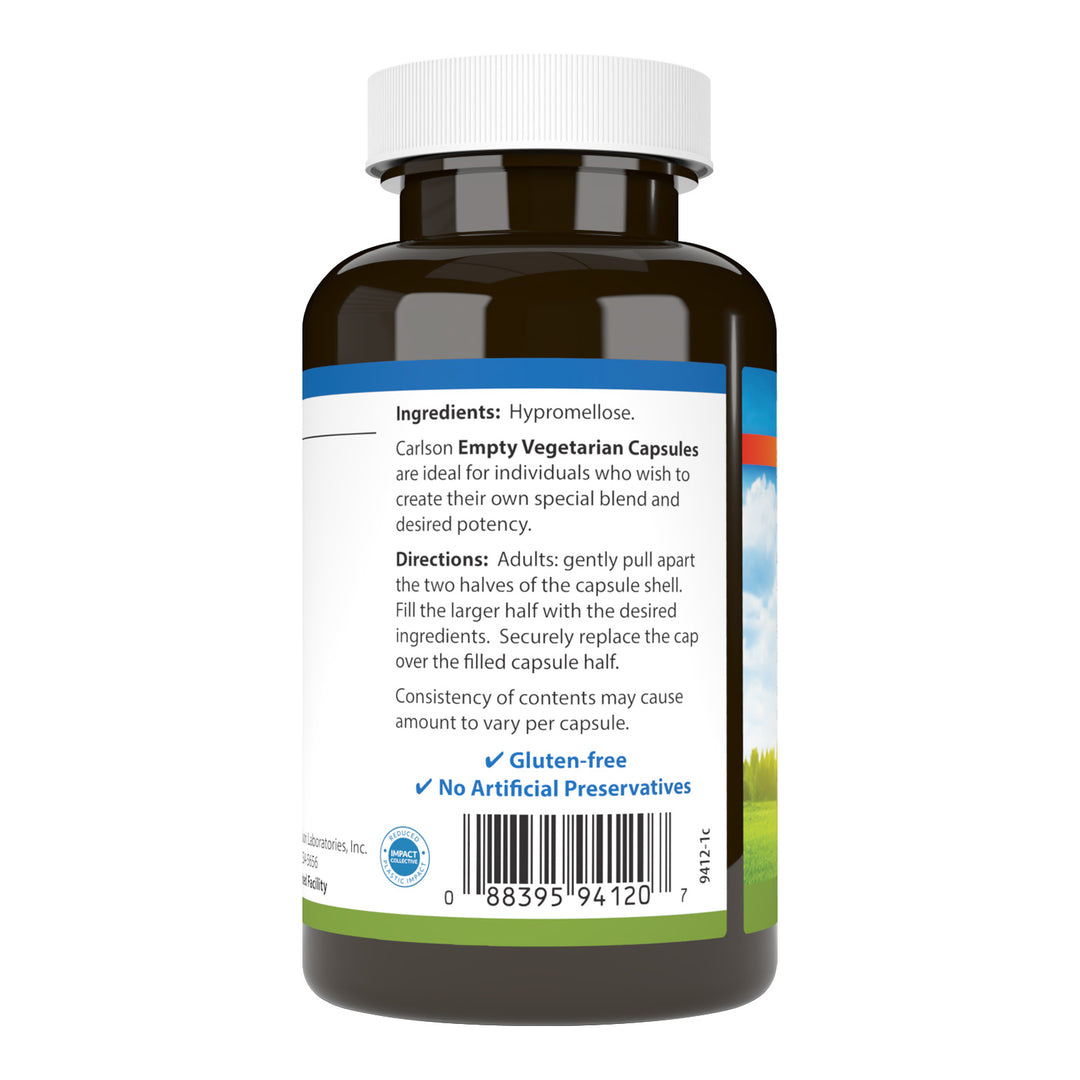 Empty Vegetarian Capsules
