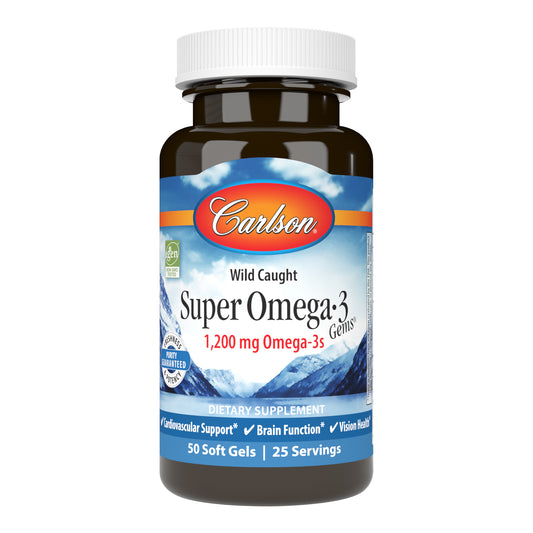 Super Omega-3 Gems provide the beneficial omega-3s EPA and DHA, which support heart, brain, vision, and joint health. sku_1520-UPC