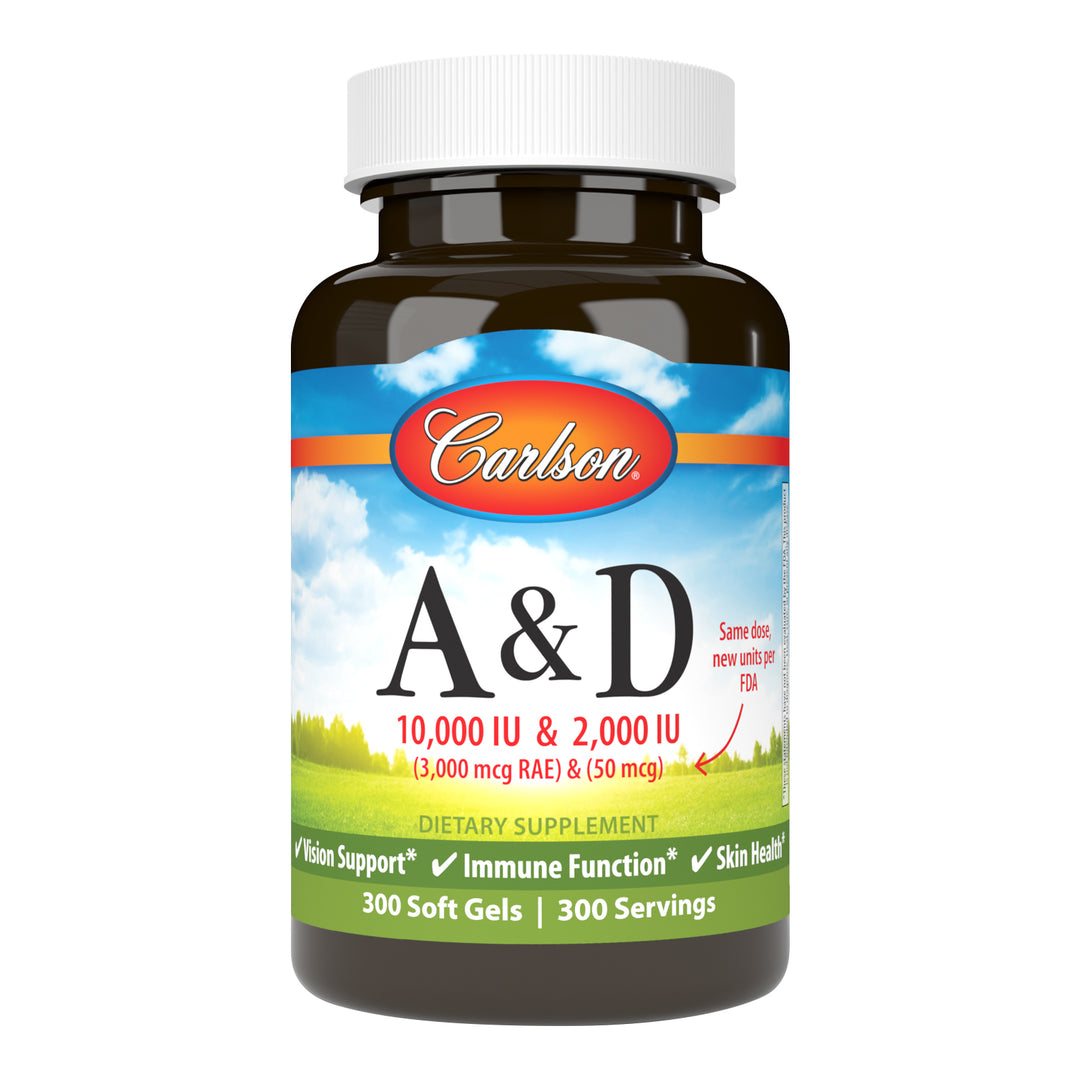 Vitamins A & D 10,000 IU + 2,000 IU