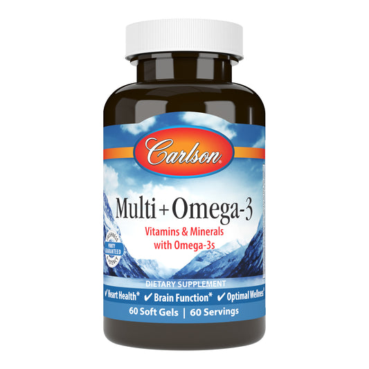 Multi + Omega-3 is an all-in-one supplement that provides the most important vitamins and minerals we need daily, plus omega-3s. sku_1585-UPC multivitamin with omega 3, can i take omega 3 with multivitamins