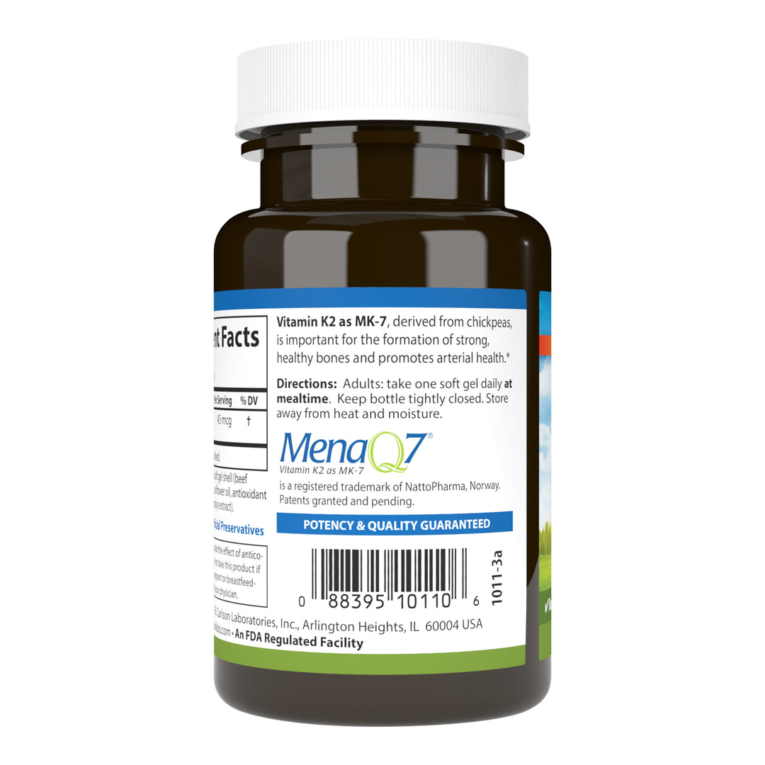 Vitamin K2 as MK-7 45 mcg