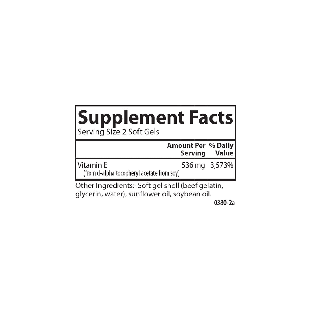 E-Gems® 800 IU (536 mg)