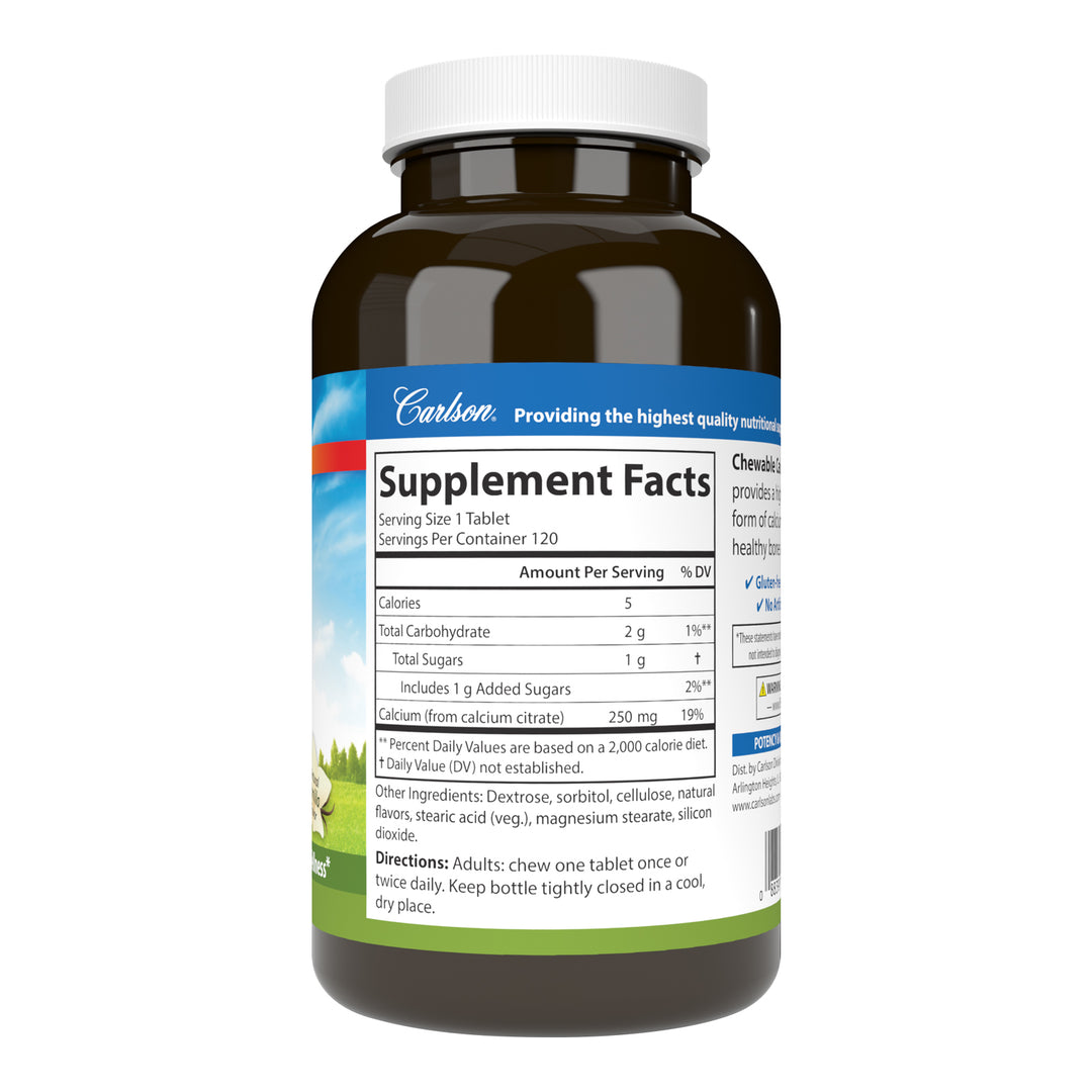 Chewable Calcium Citrate