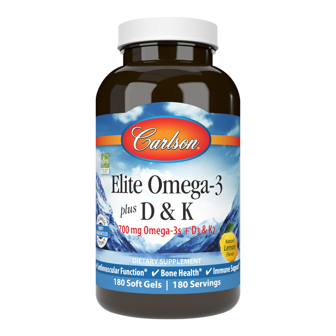 Elite Omega-3 + D & K