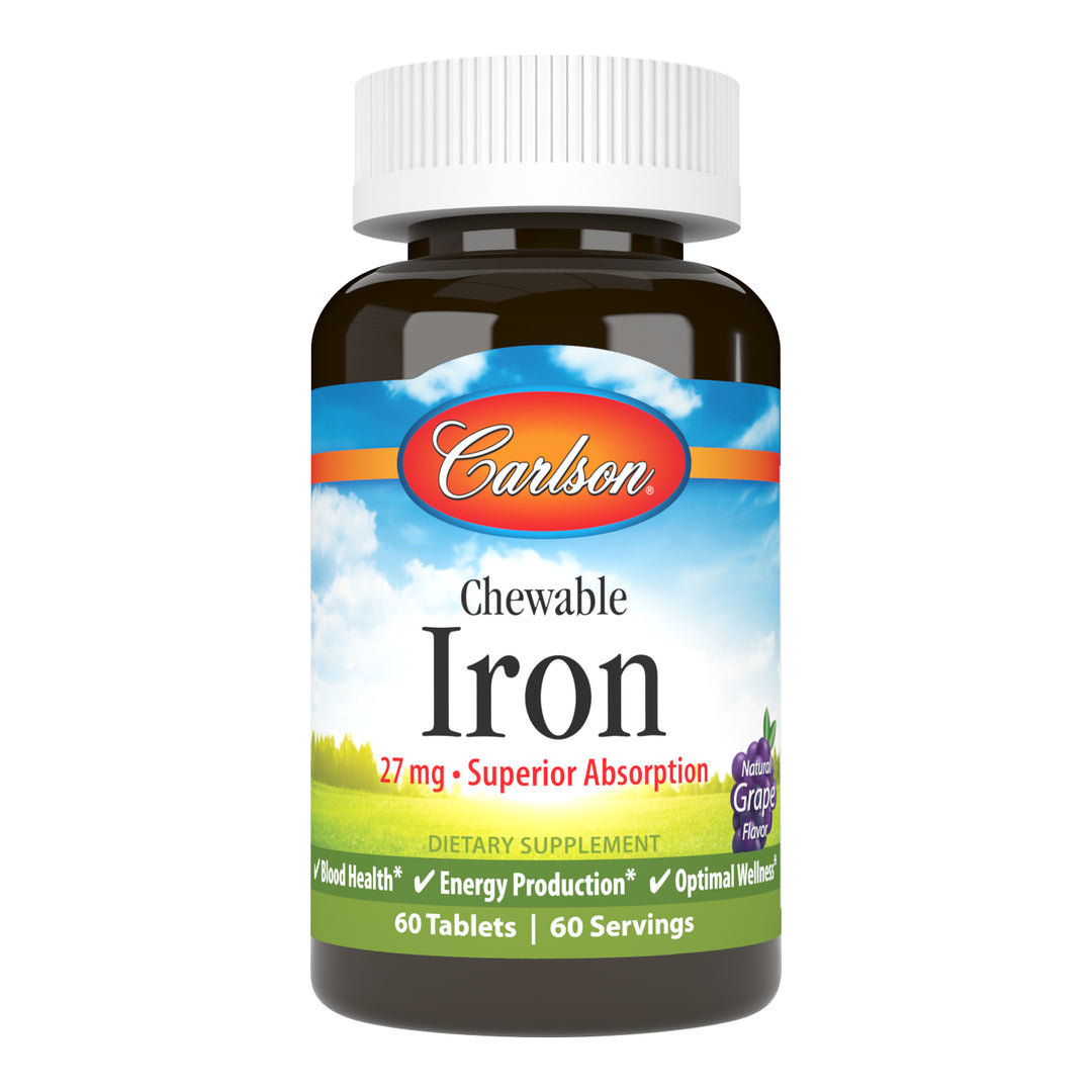 Chewable Iron, Grape