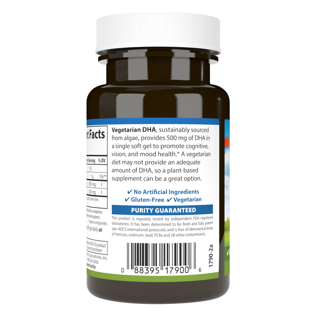 Vegetarian Plant-Based DHA