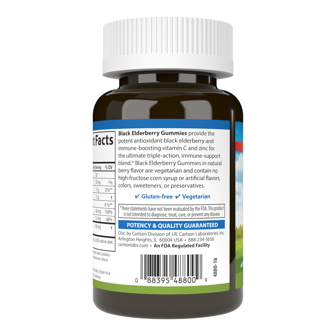 Black Elderberry Gummies