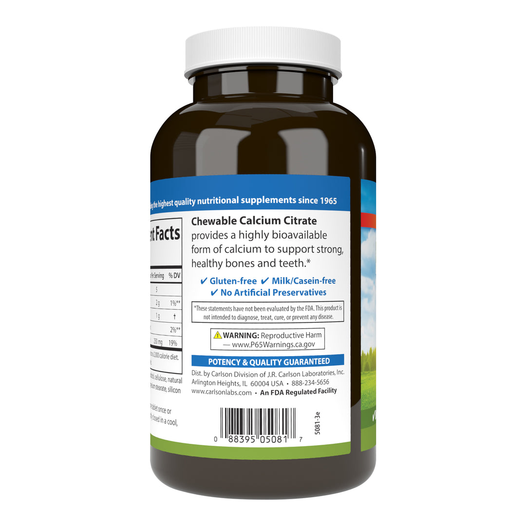 Chewable Calcium Citrate