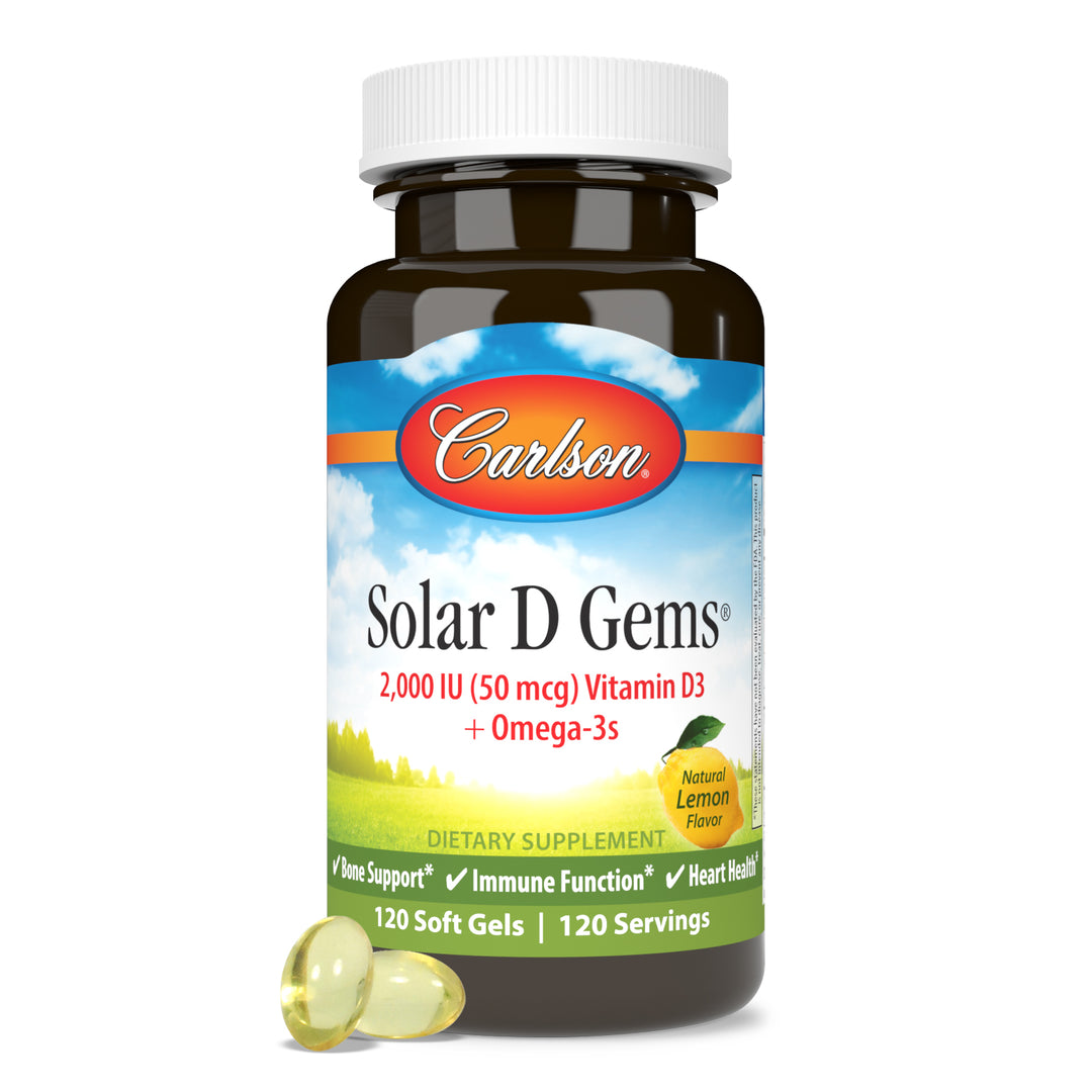 Solar D Gems® 2,000 IU (50 mcg)