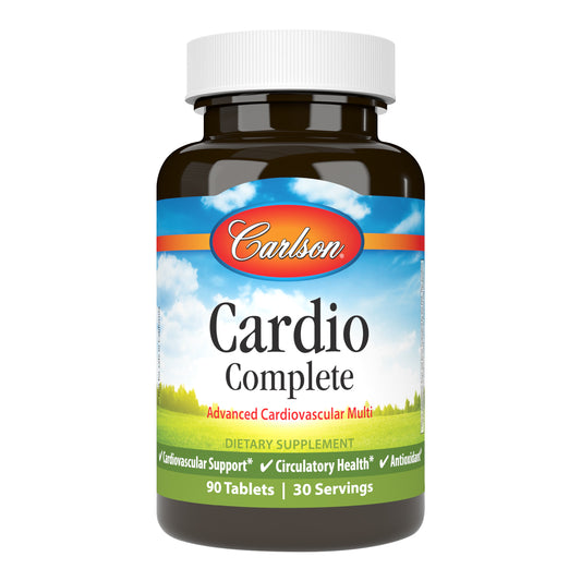 Cardio Complete is a complete multivitamin that provides a unique combination of nutrients to promote heart health. sku_4200 supplements for cardio