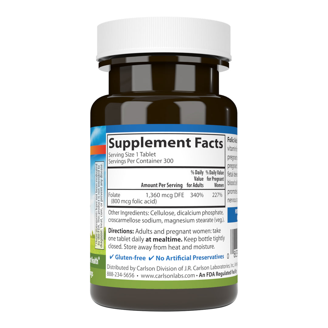 Folic Acid 800 mcg
