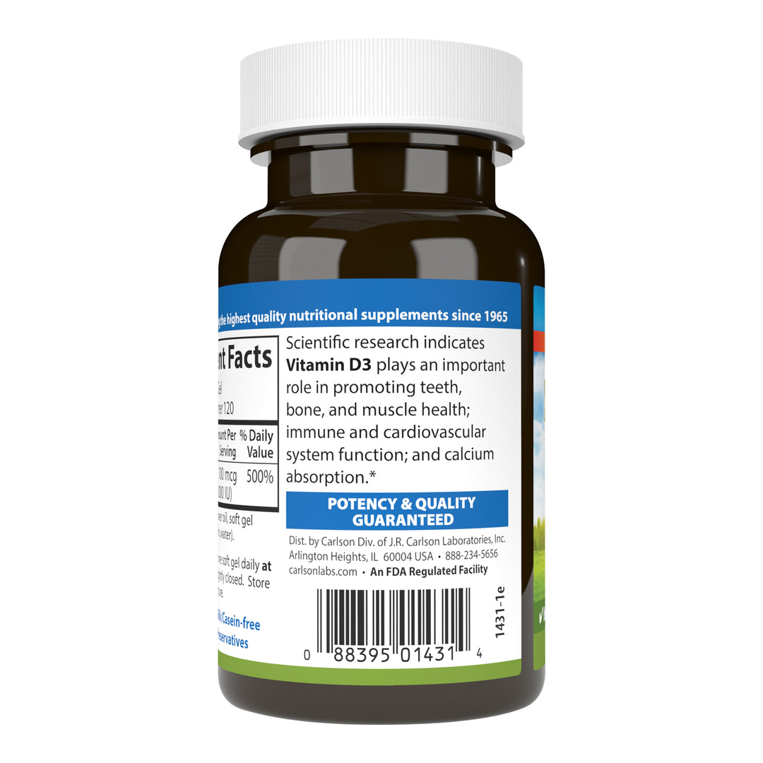Vitamin D3 4,000 IU (100 mcg)