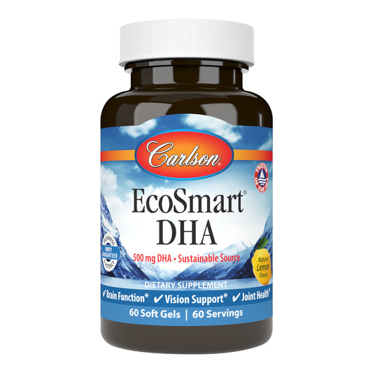 EcoSmart DHA® is an eco-friendly, Friend of the Sea certified product that's made from a highly sustainable species of calamari. sku_1816-UPC