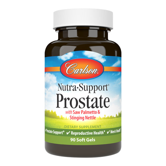 Nutra-Support® Prostate is a specialized nutrient blend that naturally supports healthy prostate function. Each serving provides the minerals; antioxidants; amino acids; and natural plant extracts, such as saw palmetto and stinging nettle, that play an important role in prostate health. sku_4642-UPC