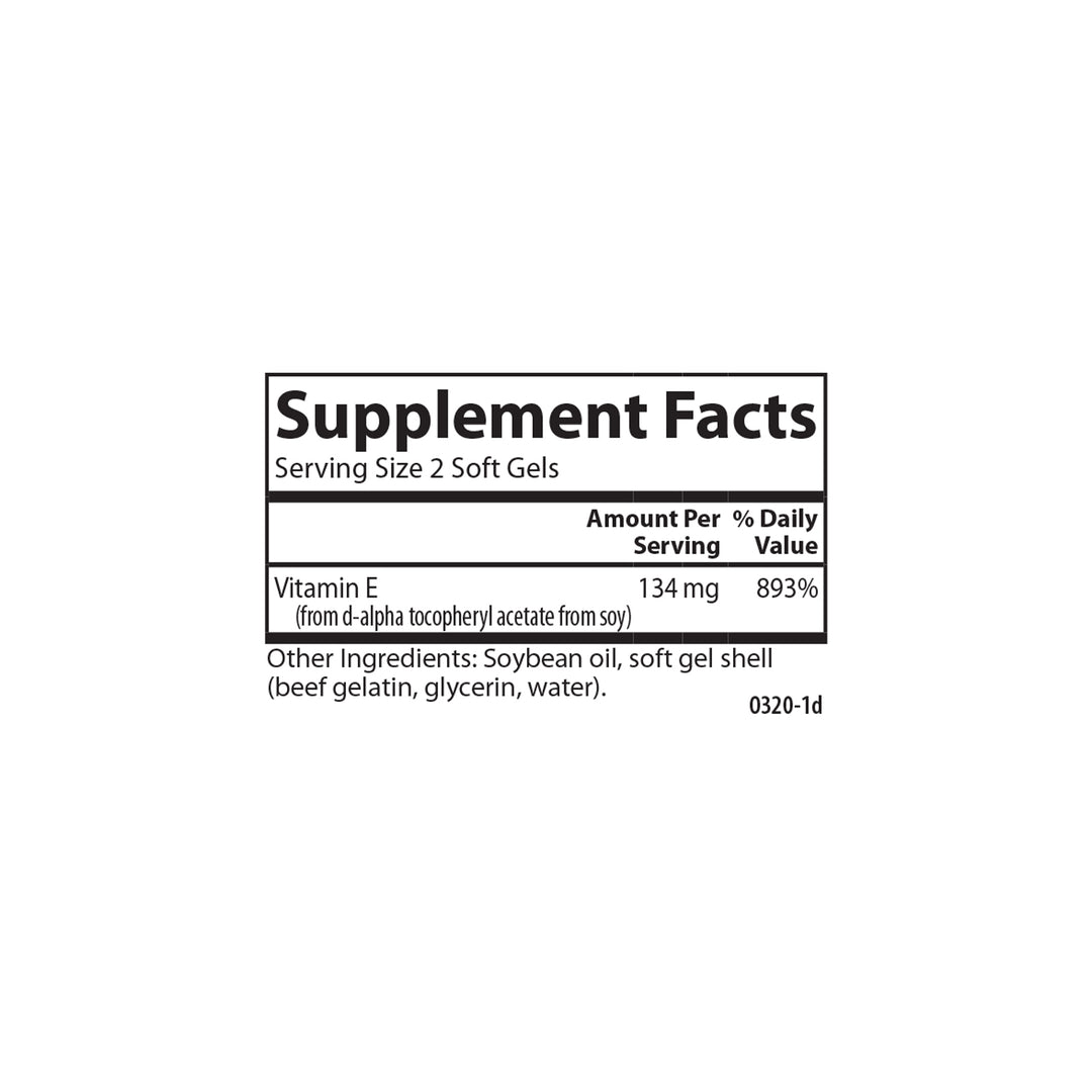 E-Gems® 200 IU (134 mg)