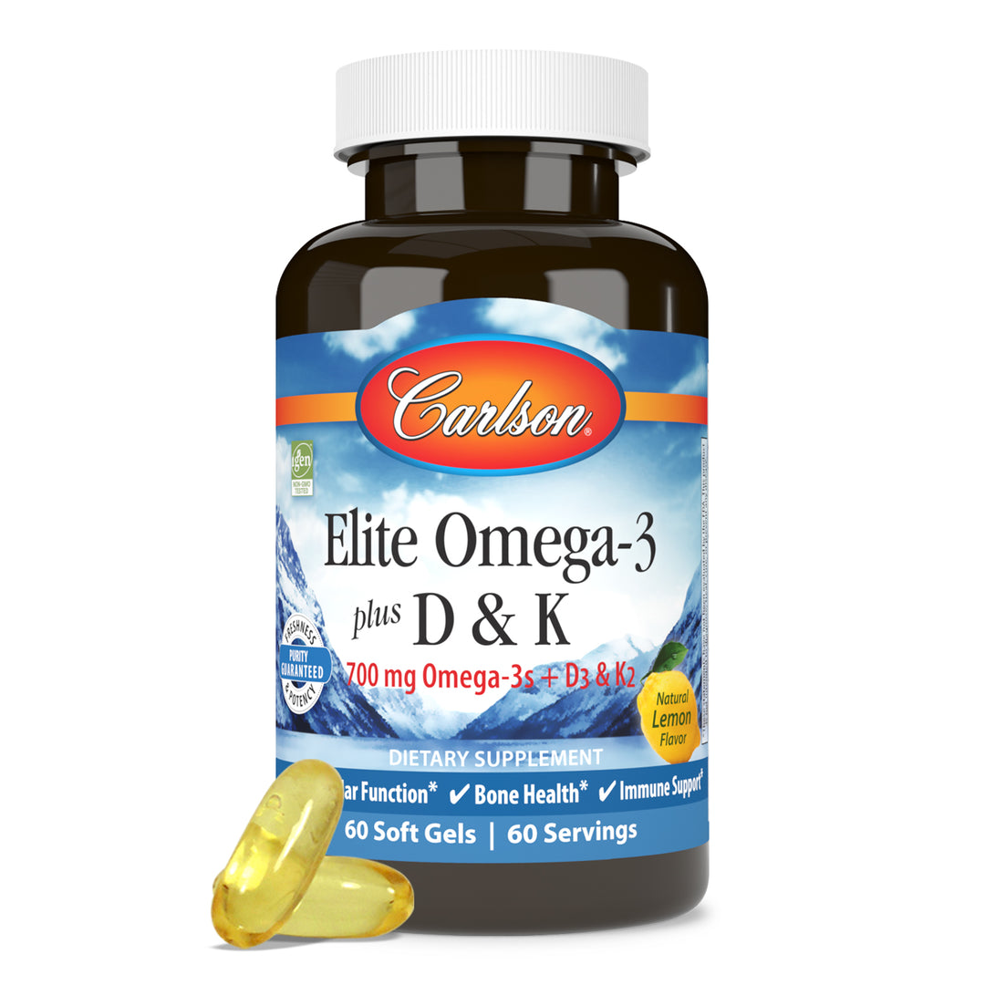 Elite Omega-3 + D & K
