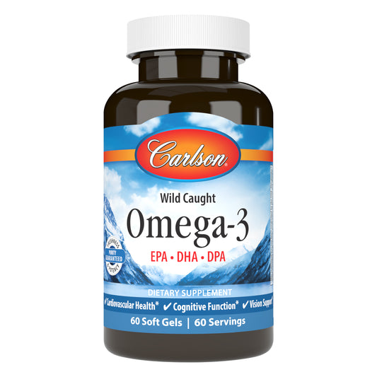 Omega-3 provides 700 mg of omega-3s in a single soft gel, including EPA, DHA, and DPA. sku_1893
