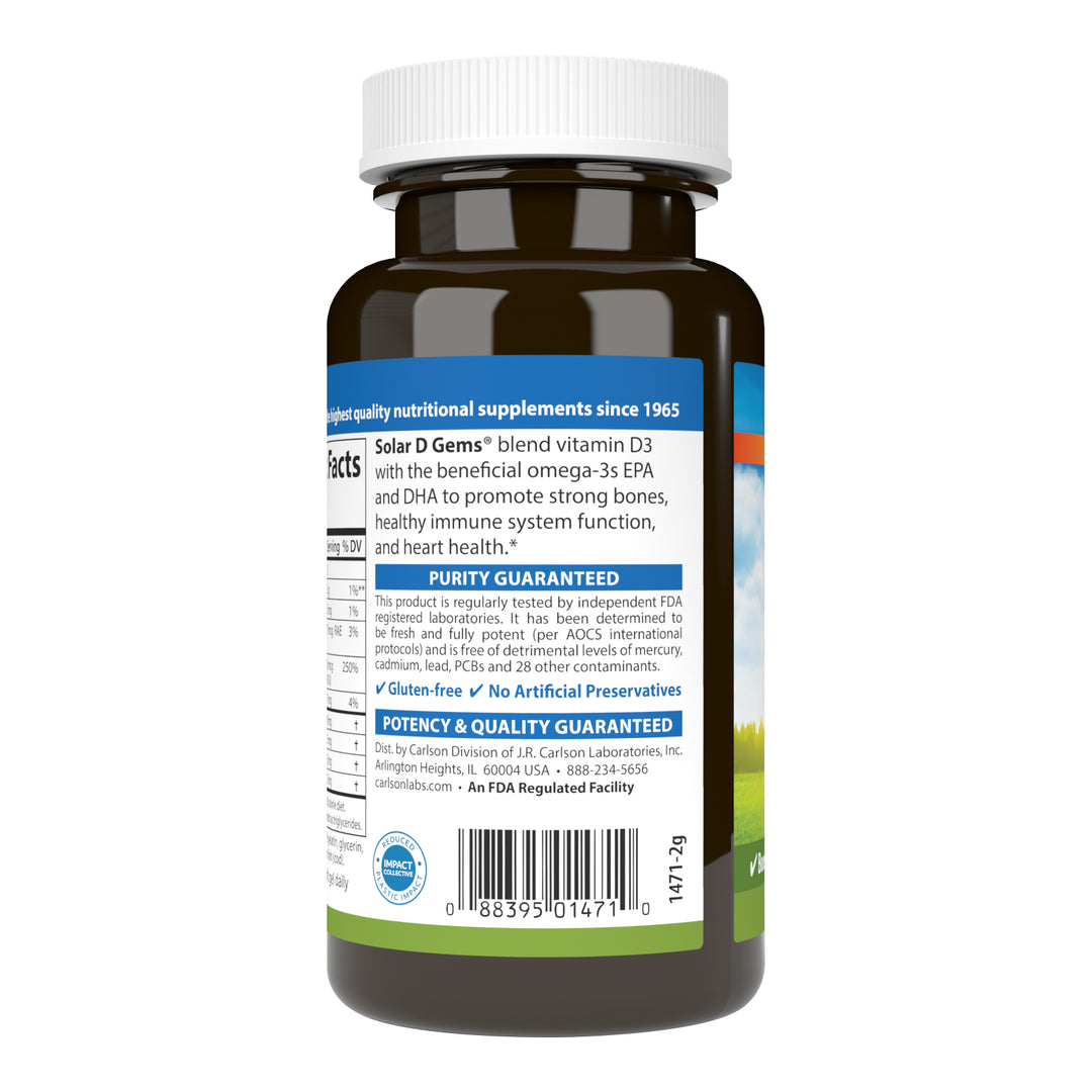 Solar D Gems® 2,000 IU (50 mcg)